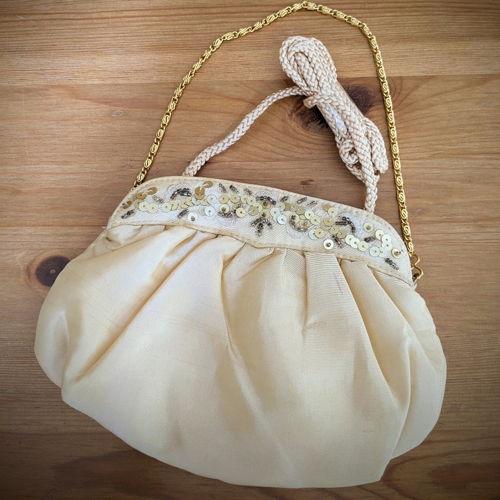 Vtg Nylon Evening Bag
